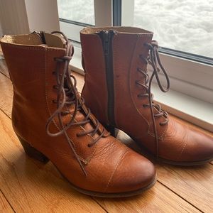 Frye Lace Up Boots
